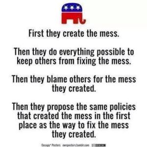 Create the mess